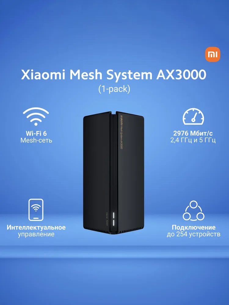 Xiaomi Wi-Fi MESH-система AX3000